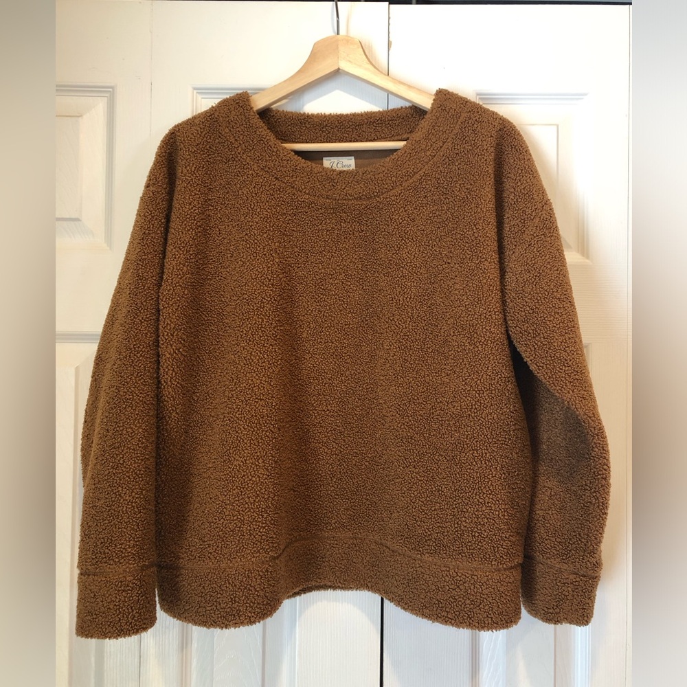 J Crew Vintage Fleece Sweater